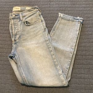 Denim Forum Yoko high rise slim sz 25